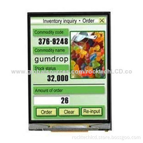 3.2-inch TFT LCD Module, 240 x 400 Pixels, IPS Panel Full Viewing Angle